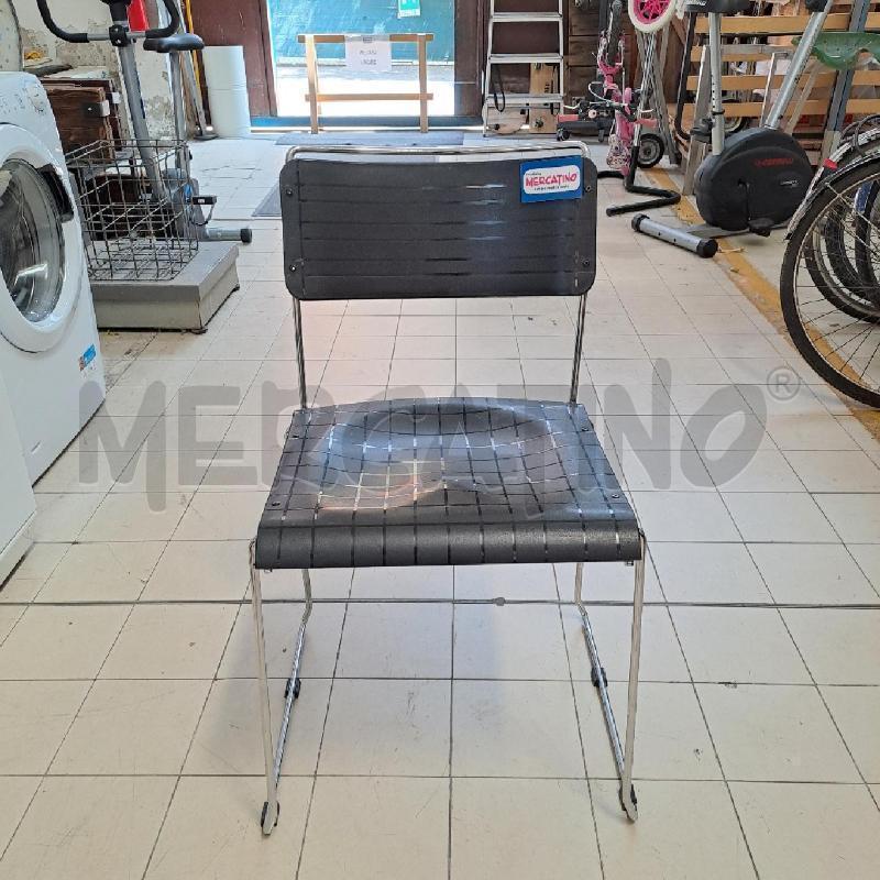 SEDIA METALLO PLASTICA | Mercatino dell'Usato Bologna 1