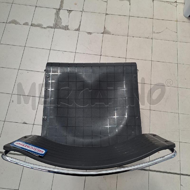 SEDIA METALLO PLASTICA | Mercatino dell'Usato Bologna 4