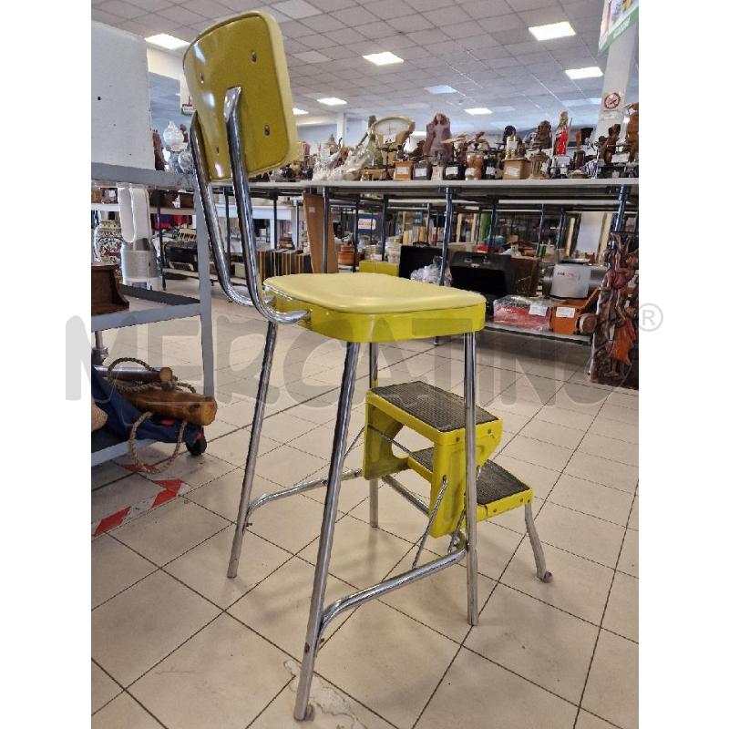 SGABELLO SEDIA GIALLO  PRESTIGE ENGLAND | Mercatino dell'Usato Bologna 2