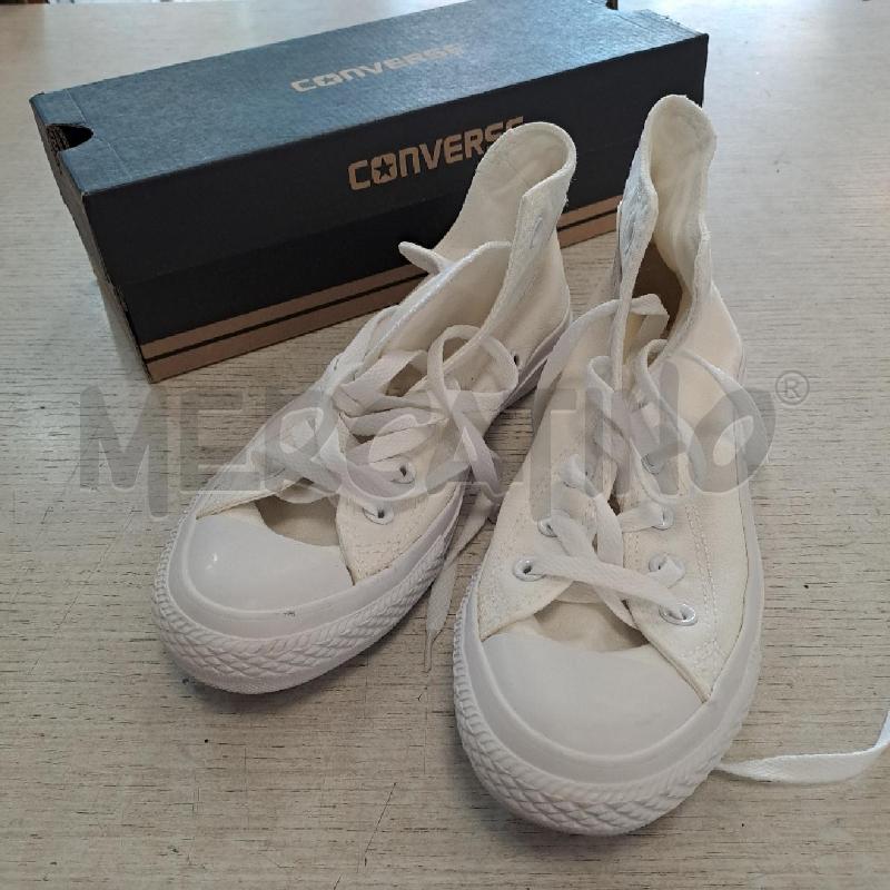 SNEAKERS DONNA CONVERSE BLANC OPTICAL | Mercatino dell'Usato Bologna 1