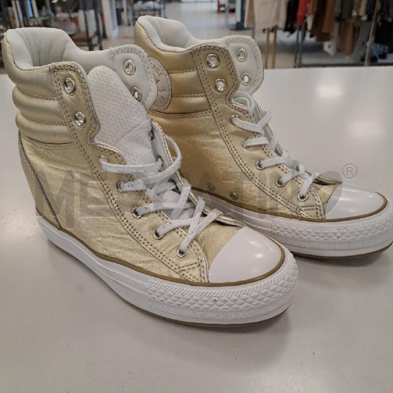 SNEAKERS DONNA CONVERSE DORATE ALTE | Mercatino dell'Usato Bologna 1