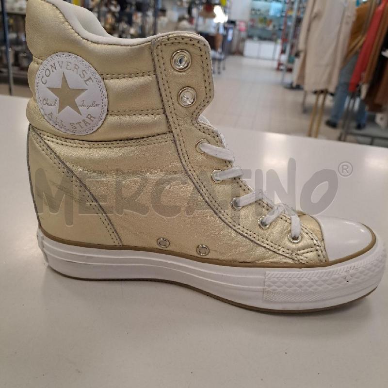 SNEAKERS DONNA CONVERSE DORATE ALTE | Mercatino dell'Usato Bologna 2