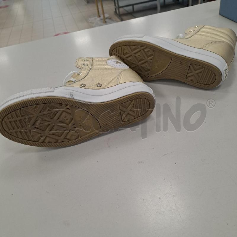 SNEAKERS DONNA CONVERSE DORATE ALTE | Mercatino dell'Usato Bologna 4