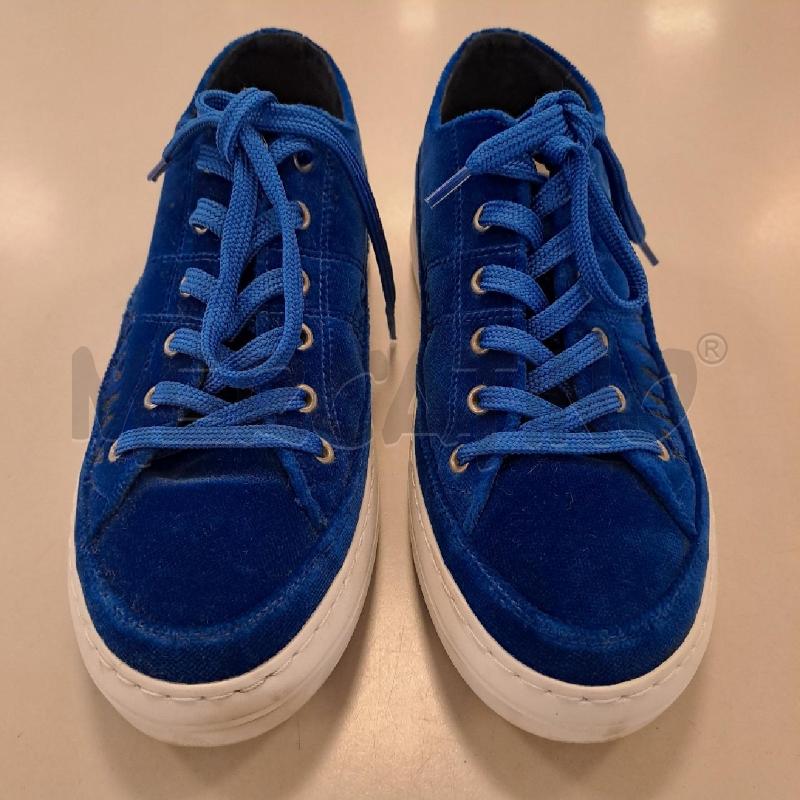 SNEAKERS DONNA PHILOSOPHY BLUETTE VELLUTO | Mercatino dell'Usato Bologna 1