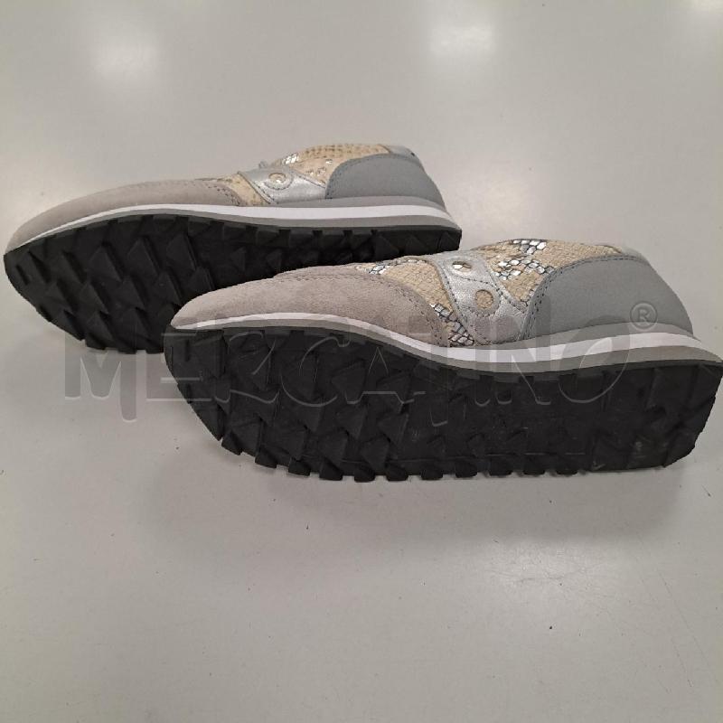 SNEAKERS DONNA SAUCONY GRIGIO BEIGE PITONATO | Mercatino dell'Usato Bologna 4