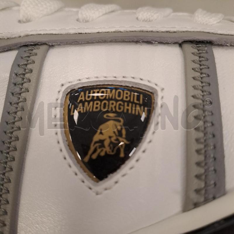 SNEAKERS DONNA TOD'S PER AUTOMOBILI LAMBORGHINI BIANCO GRIGIO | Mercatino dell'Usato Bologna 2