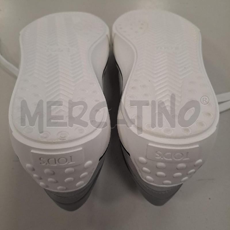 SNEAKERS DONNA TOD'S PER AUTOMOBILI LAMBORGHINI BIANCO GRIGIO | Mercatino dell'Usato Bologna 4