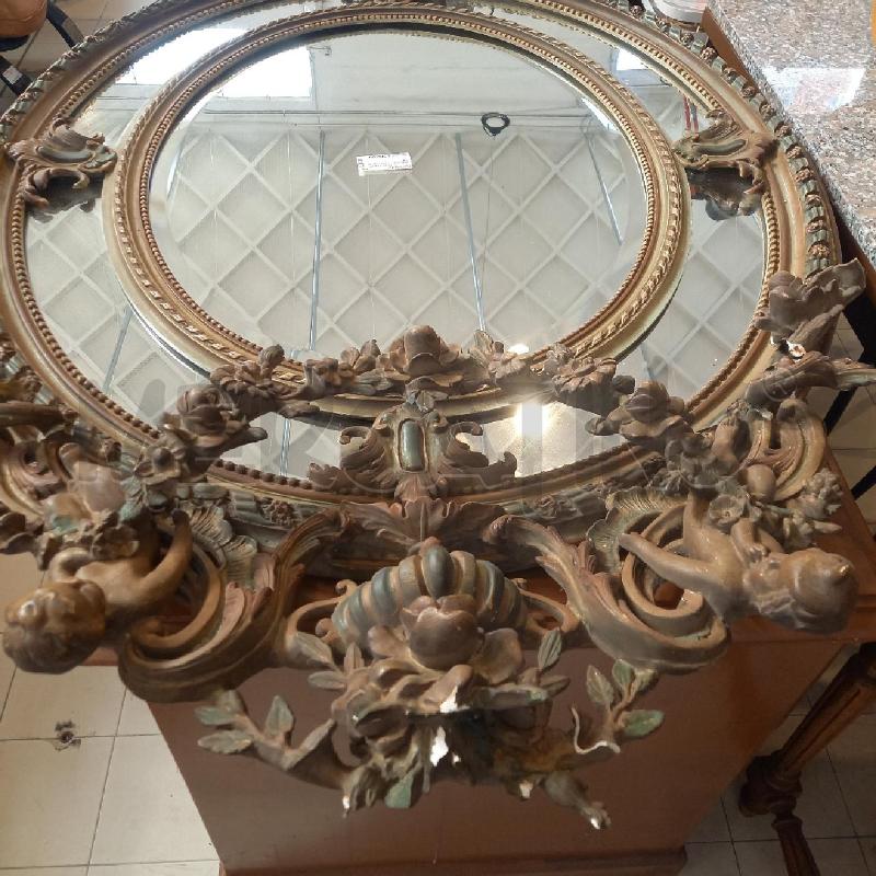SPECCHIO OVALE CON PUTTI | Mercatino dell'Usato Bologna 3