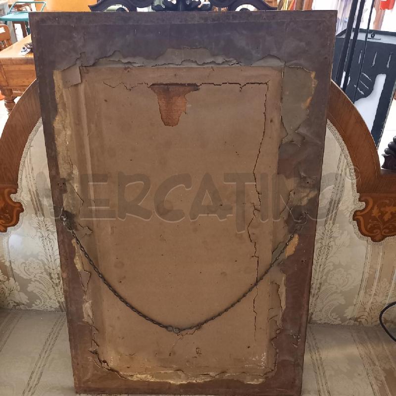 SPECCHIO VITTORIANO MOLATO DIPINTO A ROVESCIO | Mercatino dell'Usato Bologna 5