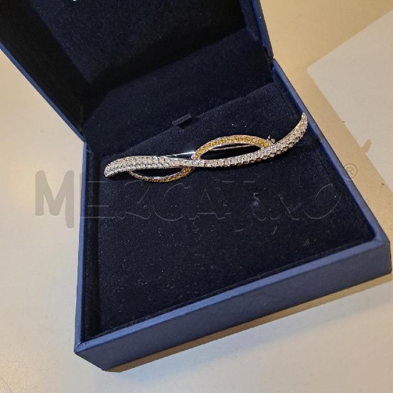 SPILLA SWAROVSKI INTRECCIO  | Mercatino dell'Usato Bologna 2