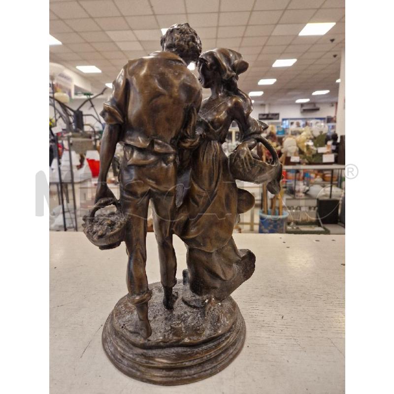 STATUA BRONZO DUE FIGURE | Mercatino dell'Usato Bologna 2