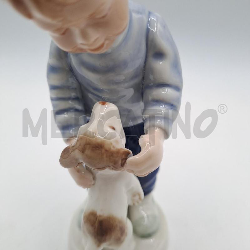 STATUINA B&G BIMBO CON CANE   1999 FIGUREOF THE YEAR | Mercatino dell'Usato Bologna 4