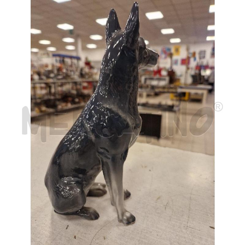 STATUINA CANE LUPO METZLER ORTLOFF | Mercatino dell'Usato Bologna 2