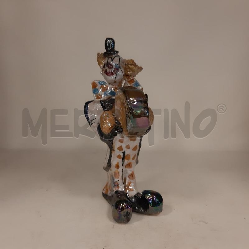 STATUINA CLOWN TERRACOTTA | Mercatino dell'Usato Bologna 1