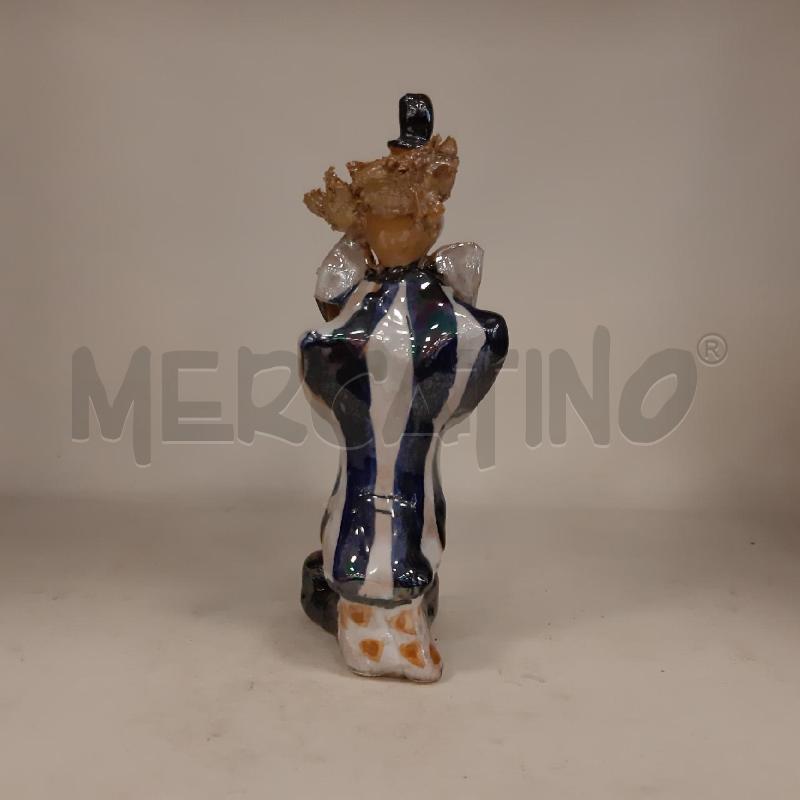 STATUINA CLOWN TERRACOTTA | Mercatino dell'Usato Bologna 4