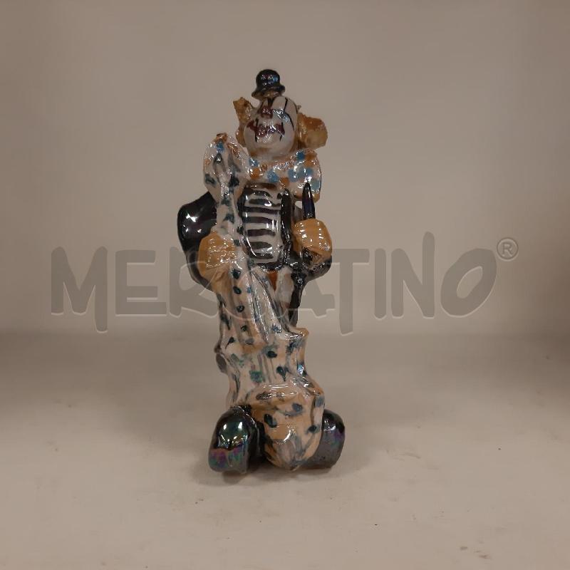 STATUINA CLOWN TERRACOTTA | Mercatino dell'Usato Bologna 1