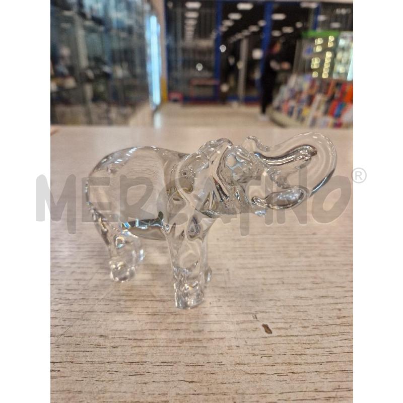 STATUINA ELEFANTE CRISTALLO BACCARAT | Mercatino dell'Usato Bologna 1
