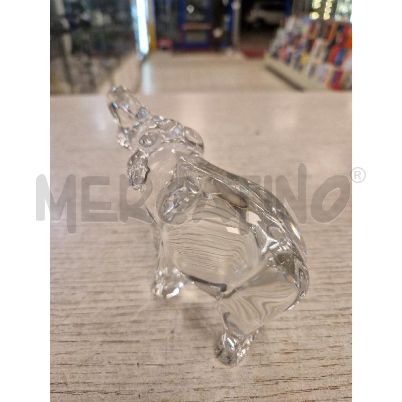 STATUINA ELEFANTE CRISTALLO BACCARAT | Mercatino dell'Usato Bologna 3