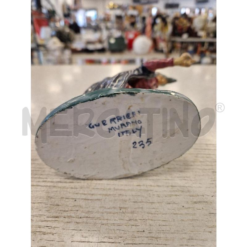STATUINA PANTALONE    GUERRIERI MURANO ITALY  | Mercatino dell'Usato Bologna 5