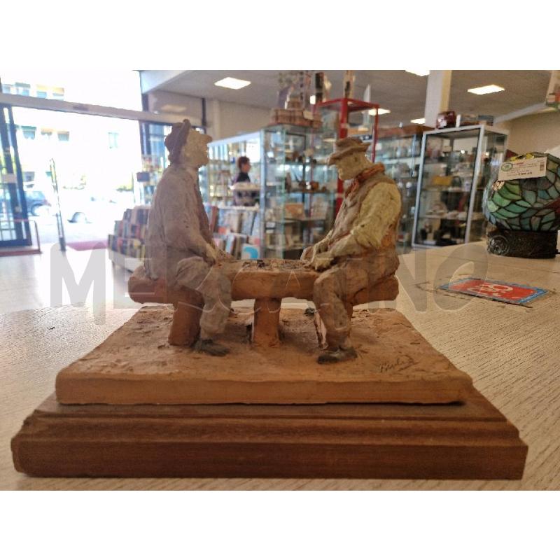 STATUINA SCACCHISTI CARLO ANLERI | Mercatino dell'Usato Bologna 2