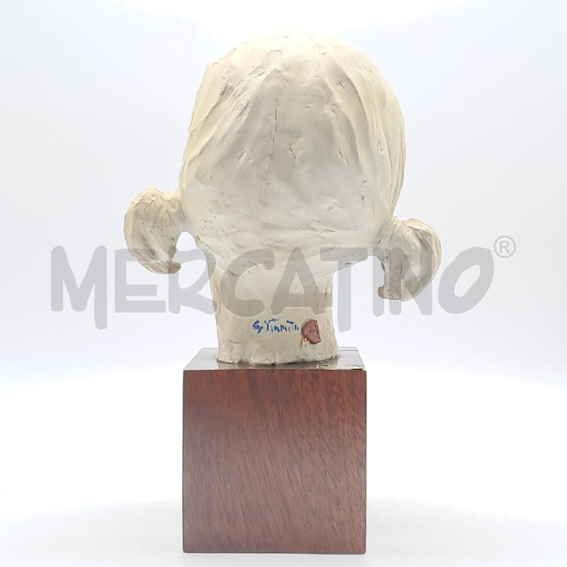 STATUINA TESTA DI BIMBA BISQUIT  GIANNI VISENTIN | Mercatino dell'Usato Bologna 4