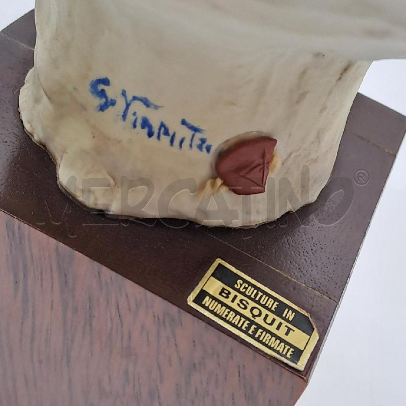 STATUINA TESTA DI BIMBA BISQUIT  GIANNI VISENTIN | Mercatino dell'Usato Bologna 5