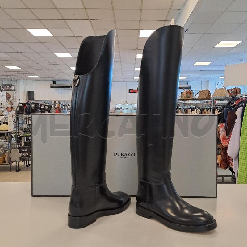 STIVALI DONNA DURAZZI MILANO NERO  | Mercatino dell'Usato Bologna 1