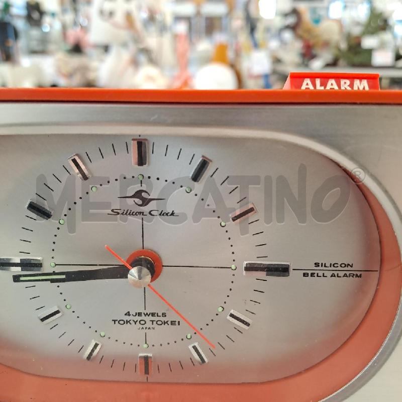 SVEGLIA TOKYO TOKEI JAPAN ARANCIONE | Mercatino dell'Usato Bologna 4