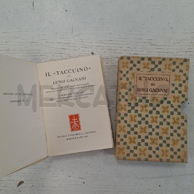 TACCUINO DI GALVANI | Mercatino dell'Usato Bologna 1