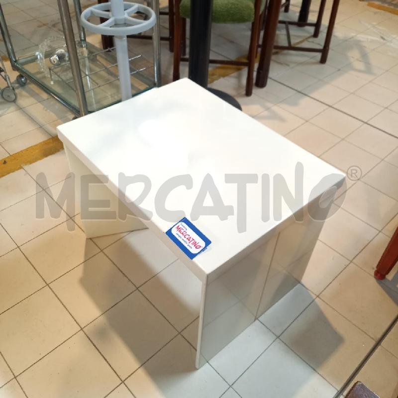 TAVOLINO LACCATO BIANCO | Mercatino dell'Usato Bologna 4