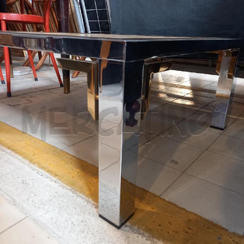 TAVOLO DA CAFFE' METALLO TRAVERTINO  | Mercatino dell'Usato Bologna 3