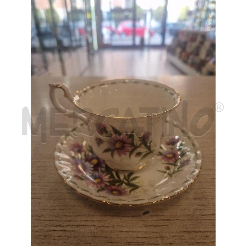 TAZZA ROYAL ALBERT +PIATTO SEPTEMBER | Mercatino dell'Usato Bologna 2