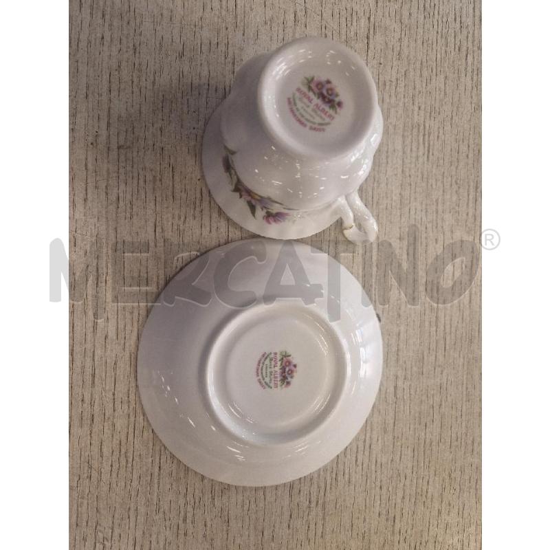 TAZZA ROYAL ALBERT +PIATTO SEPTEMBER | Mercatino dell'Usato Bologna 3