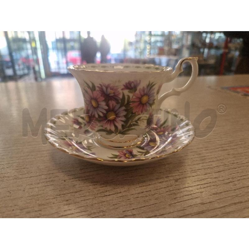 TAZZA ROYAL ALBERT +PIATTO SEPTEMBER | Mercatino dell'Usato Bologna 4