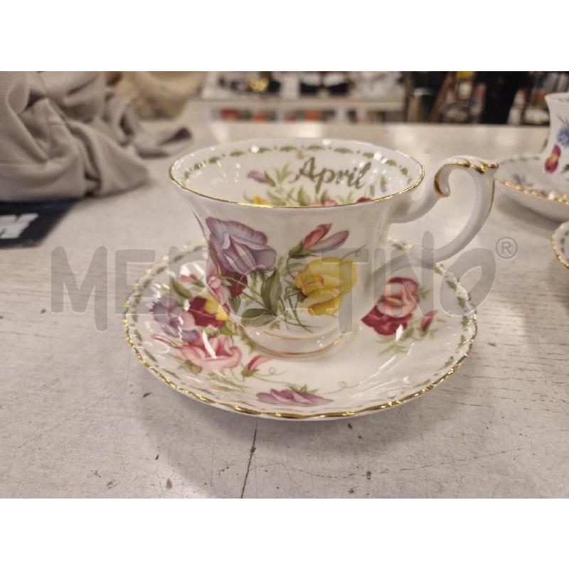 TAZZA ROYAL ALBERT + PIATTO APRIL | Mercatino dell'Usato Bologna 2