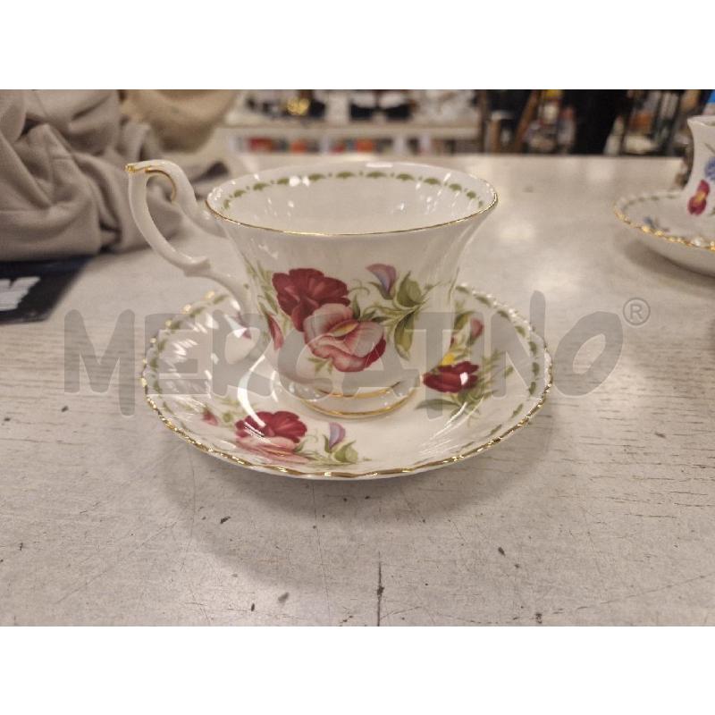 TAZZA ROYAL ALBERT + PIATTO APRIL | Mercatino dell'Usato Bologna 3