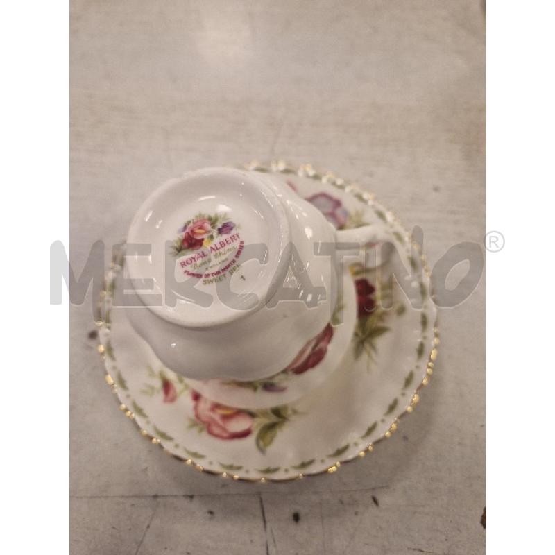 TAZZA ROYAL ALBERT + PIATTO APRIL | Mercatino dell'Usato Bologna 4