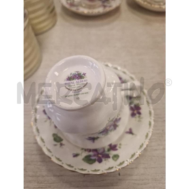 TAZZA ROYAL ALBERT + PIATTO FEBRUARY | Mercatino dell'Usato Bologna 3