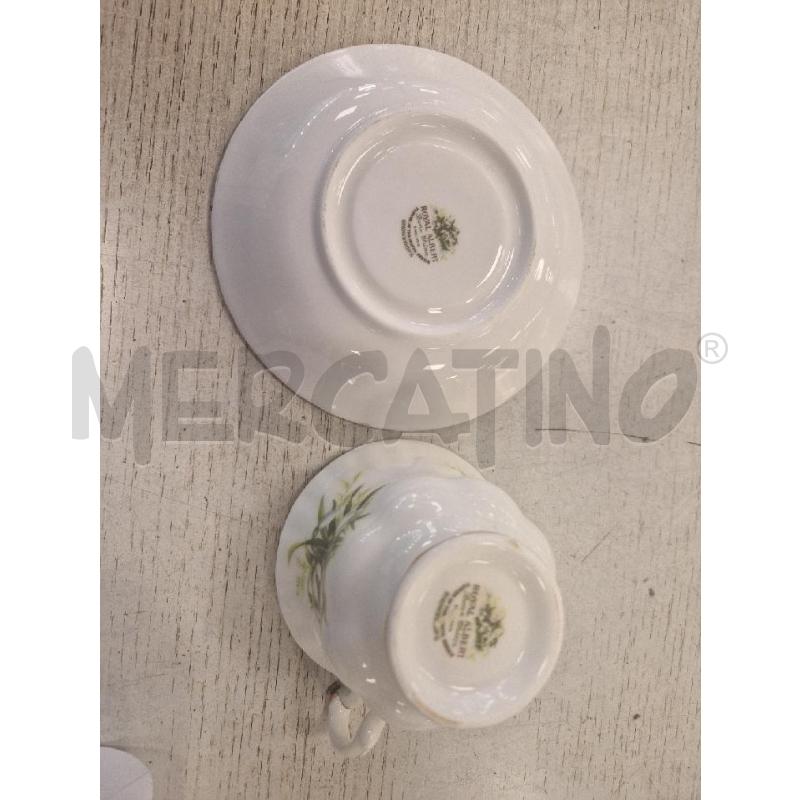 TAZZA ROYAL ALBERT + PIATTO JANUARY | Mercatino dell'Usato Bologna 5