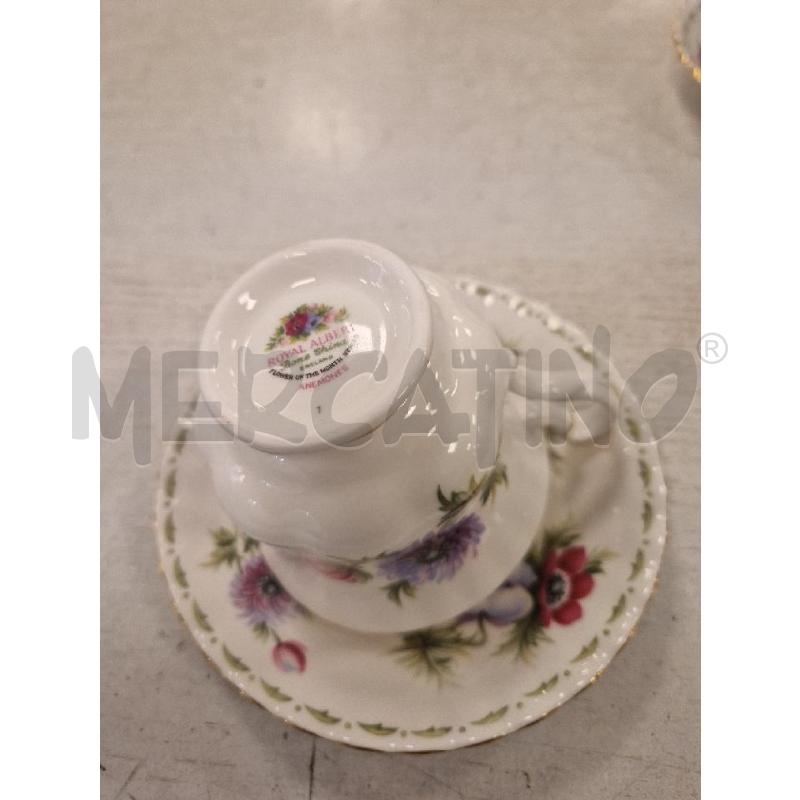 TAZZA ROYAL ALBERT + PIATTO MARCH | Mercatino dell'Usato Bologna 5