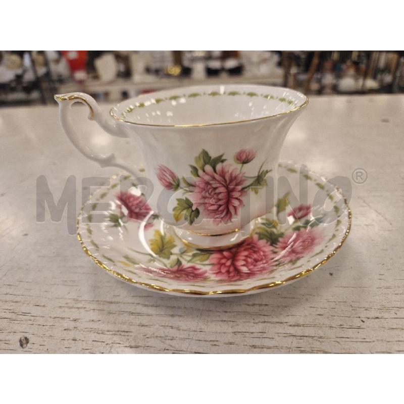 TAZZA ROYAL ALBERT + PIATTO NOVEMBER | Mercatino dell'Usato Bologna 3