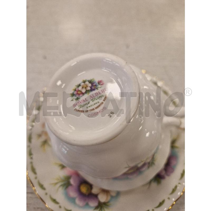 TAZZA ROYAL ALBERT + PIATTO OCTOBER | Mercatino dell'Usato Bologna 4