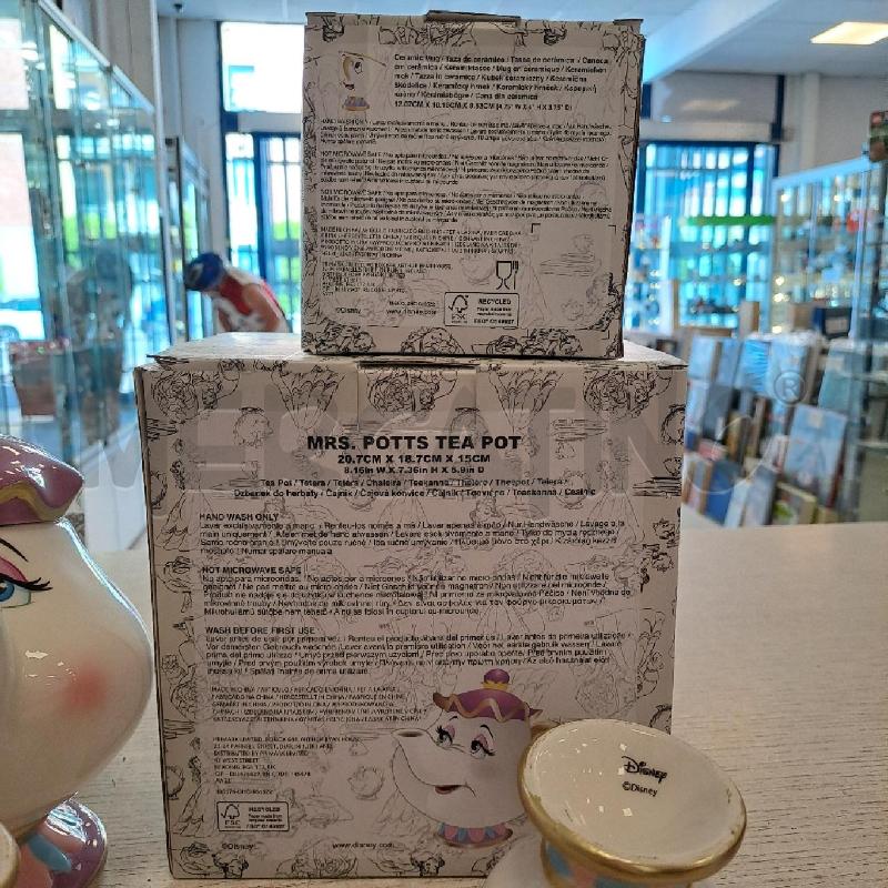 TEIERA DISNEY MRS POTTS + 2 CHIP MUG | Mercatino dell'Usato Bologna 4