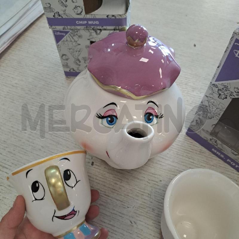 TEIERA DISNEY MRS POTTS + 2 CHIP MUG | Mercatino dell'Usato Bologna 5