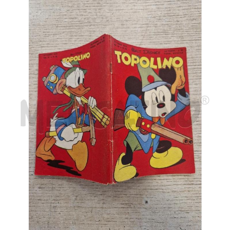 TOPOLINO NUMERO 20  DEL OTTOBRE 1950 | Mercatino dell'Usato Bologna 3