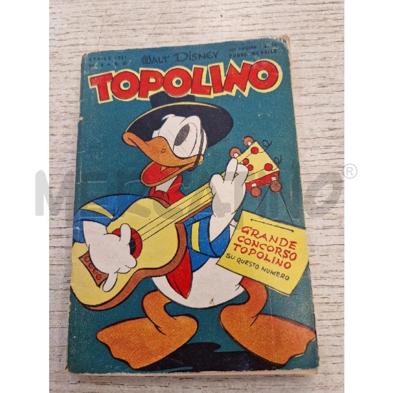 TOPOLINO NUMERO 26   APRILE 1951 | Mercatino dell'Usato Bologna 1