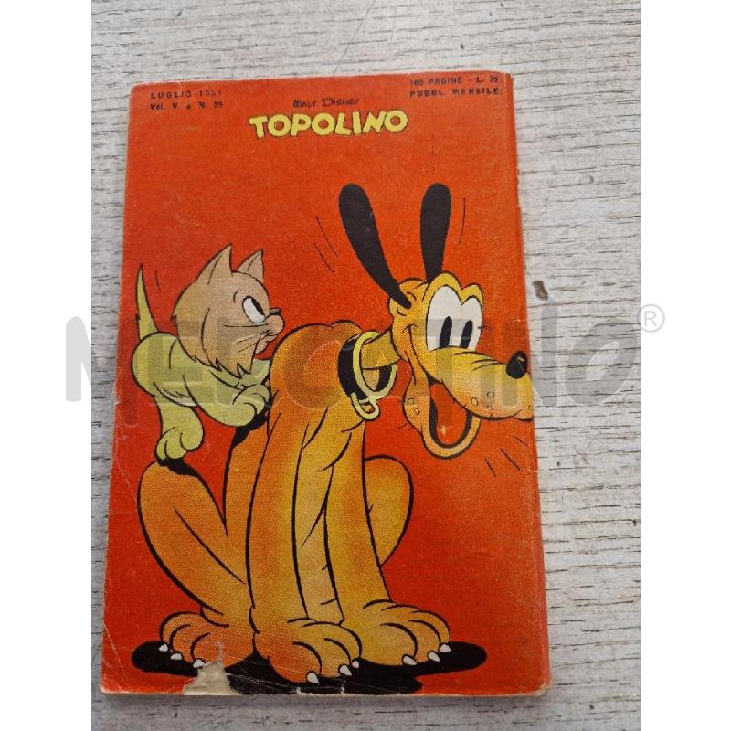 TOPOLINO NUMERO 29  DEL LUGLIO 1951 | Mercatino dell'Usato Bologna 2