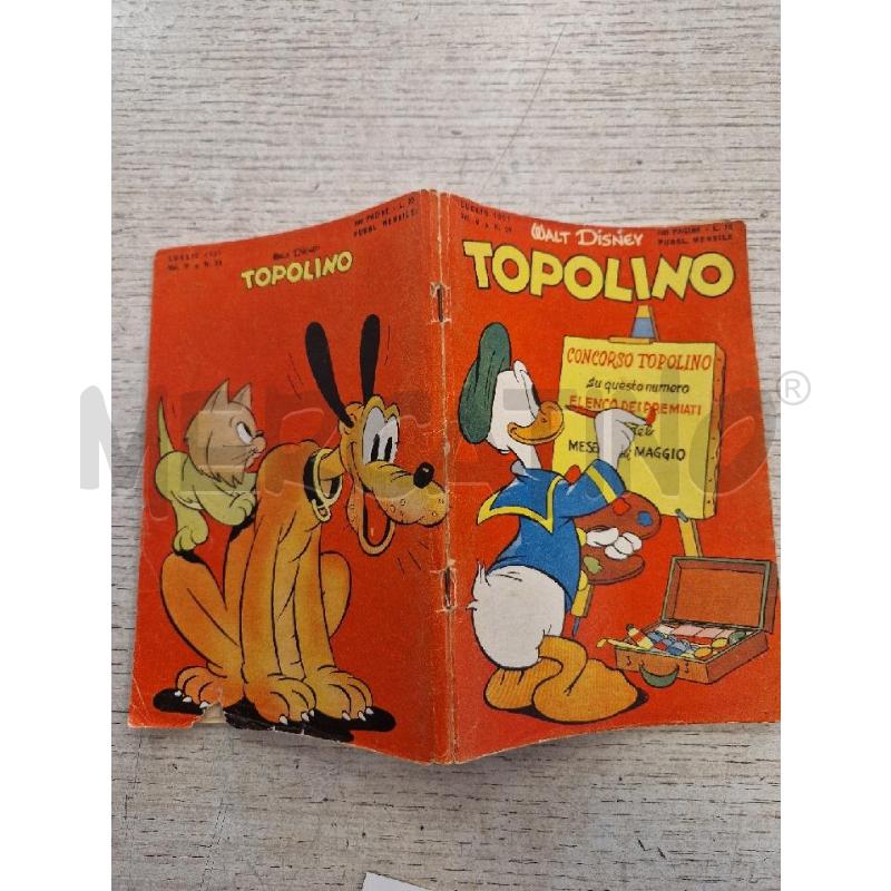 TOPOLINO NUMERO 29  DEL LUGLIO 1951 | Mercatino dell'Usato Bologna 3