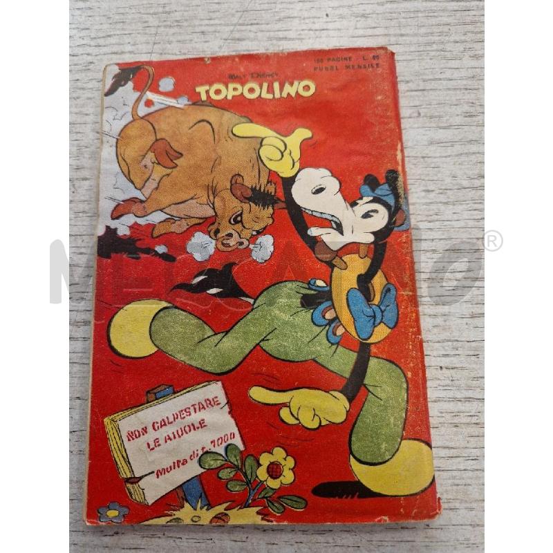 TOPOLINO NUMERO 39  DEL MARZO 1952 | Mercatino dell'Usato Bologna 2