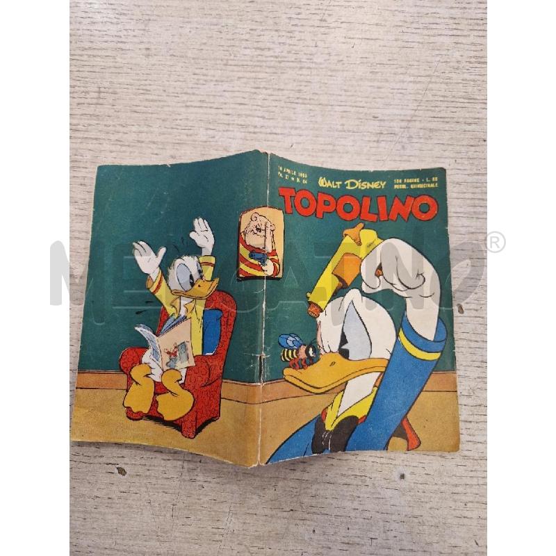 TOPOLINO NUMERO 64  DEL 10 APRILE 1953 | Mercatino dell'Usato Bologna 3